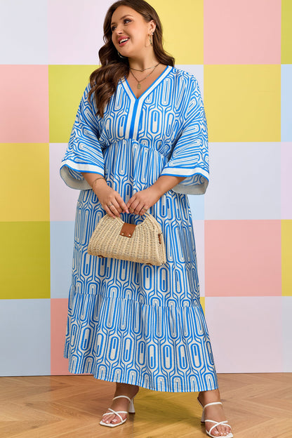 Siya Bracelet Sleeve Long PLUS Dress