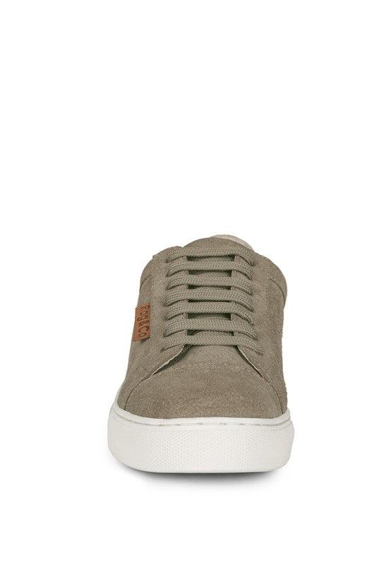 ASHFORD FINE SUEDE HANDCRAFTED SNEAKERS - Blu Lotus Boutique