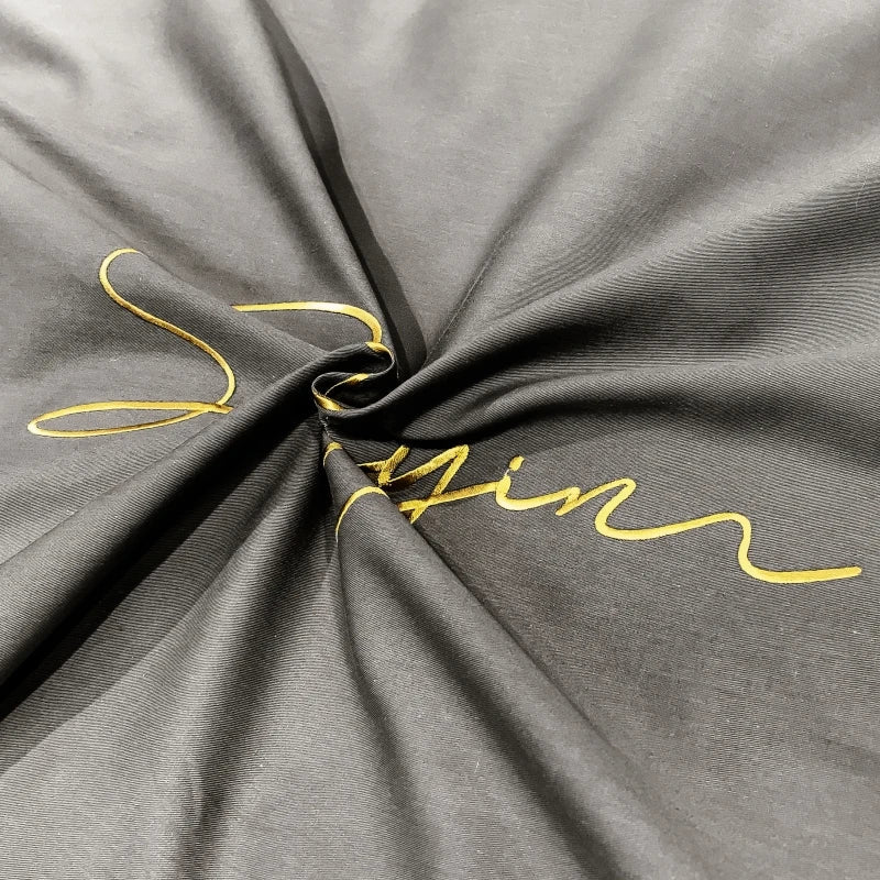 400TC Egyptian Cotton Bedding Set Luxury Full Queen King Size Duvet Cover Bed Sheet Set Pillowcase Bed Linen Nordic Simple Style - Blu Lotus Boutique