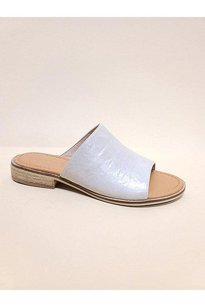 LEVI-SLIDE SANDALS - Blu Lotus Boutique