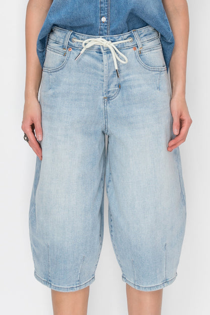 High Rise Relaxed Tapered Jorts