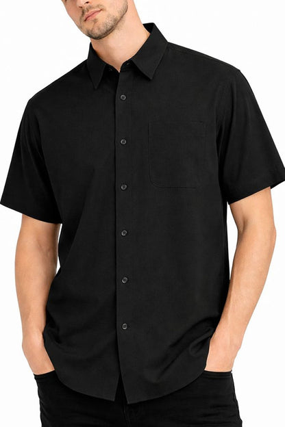 Melange Short Sleeve Shirt