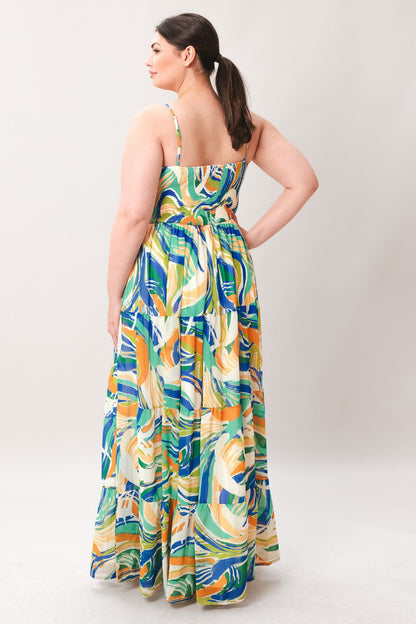 FLORIDA DREAMS WOVEN MAXI DRESS
