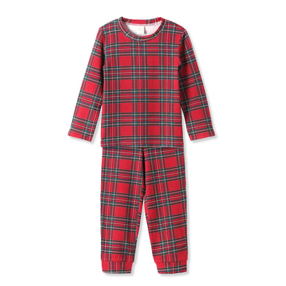 Christmas Tartan Plaid Family Matching Soft Bamboo Pajamas