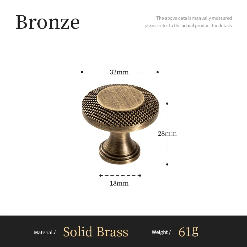 Santaya Knurled Grid Antique Brass Kitchen Cabinet Handle Bronze Pulls Kitchen Cabinets T Bar Pull Hardware Cupboard Drawer Knob