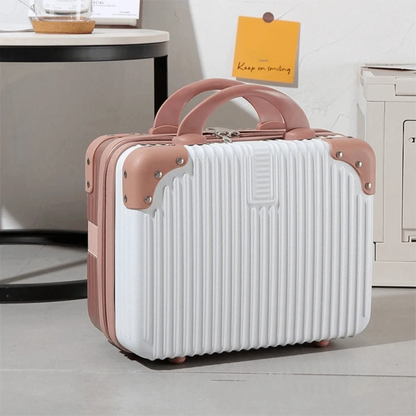 Hot Sales 14 inch Travel Suitcase Mini Hand Makeup Case Luggage Travel Cosmetic Box For Women