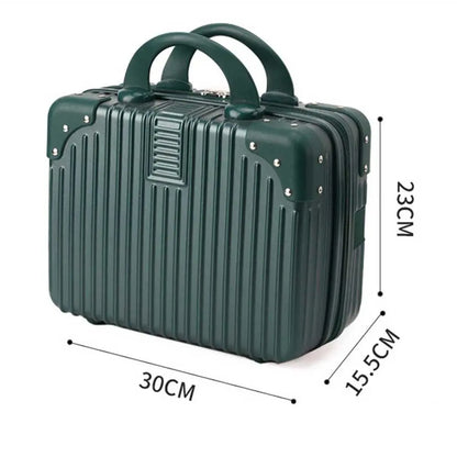 Hot Sales 14 inch Travel Suitcase Mini Hand Makeup Case Luggage Travel Cosmetic Box For Women