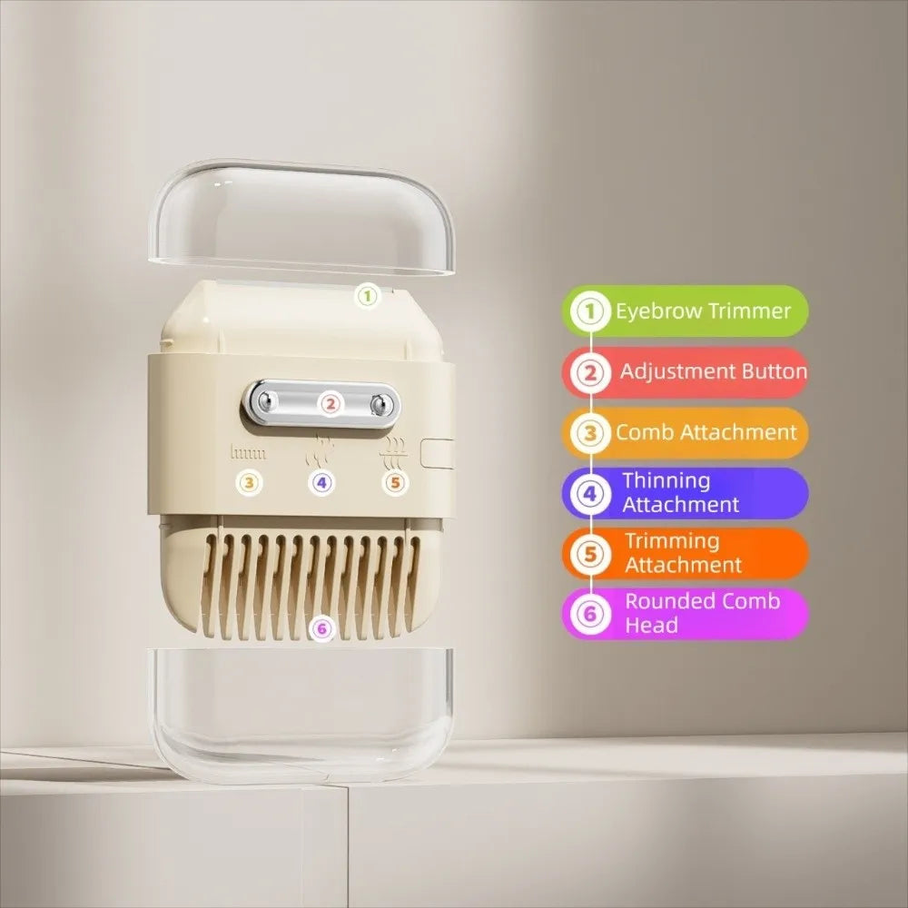Double Headed Hair Cutting Trimmer Combs Multifunctional Thinning Beauty Manual Bangs Cutter Haircut Styling Shaving Remover