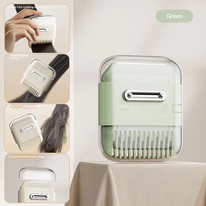 Double Headed Hair Cutting Trimmer Combs Multifunctional Thinning Beauty Manual Bangs Cutter Haircut Styling Shaving Remover