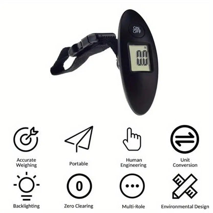 40kg 100g LCD Digital Portable Luggage Scale Handheld