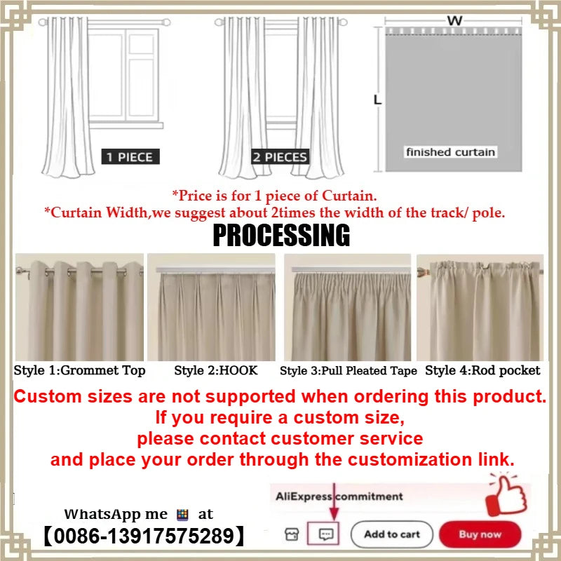 High Quality Solid White Tulle Curtains for Living Room Cream Decoration Beige Window Sheer Voile Modern Bedroom Chiffon Decor