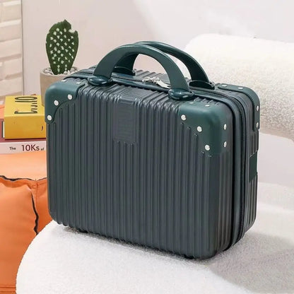 Hot Sales 14 inch Travel Suitcase Mini Hand Makeup Case Luggage Travel Cosmetic Box For Women
