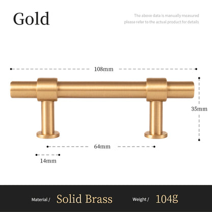 Santaya Solid Brushed Handles Modern Style Brass Pitch 192mm Long Pull Cabinet Knobs Furniture Wardrobe Gold Handle