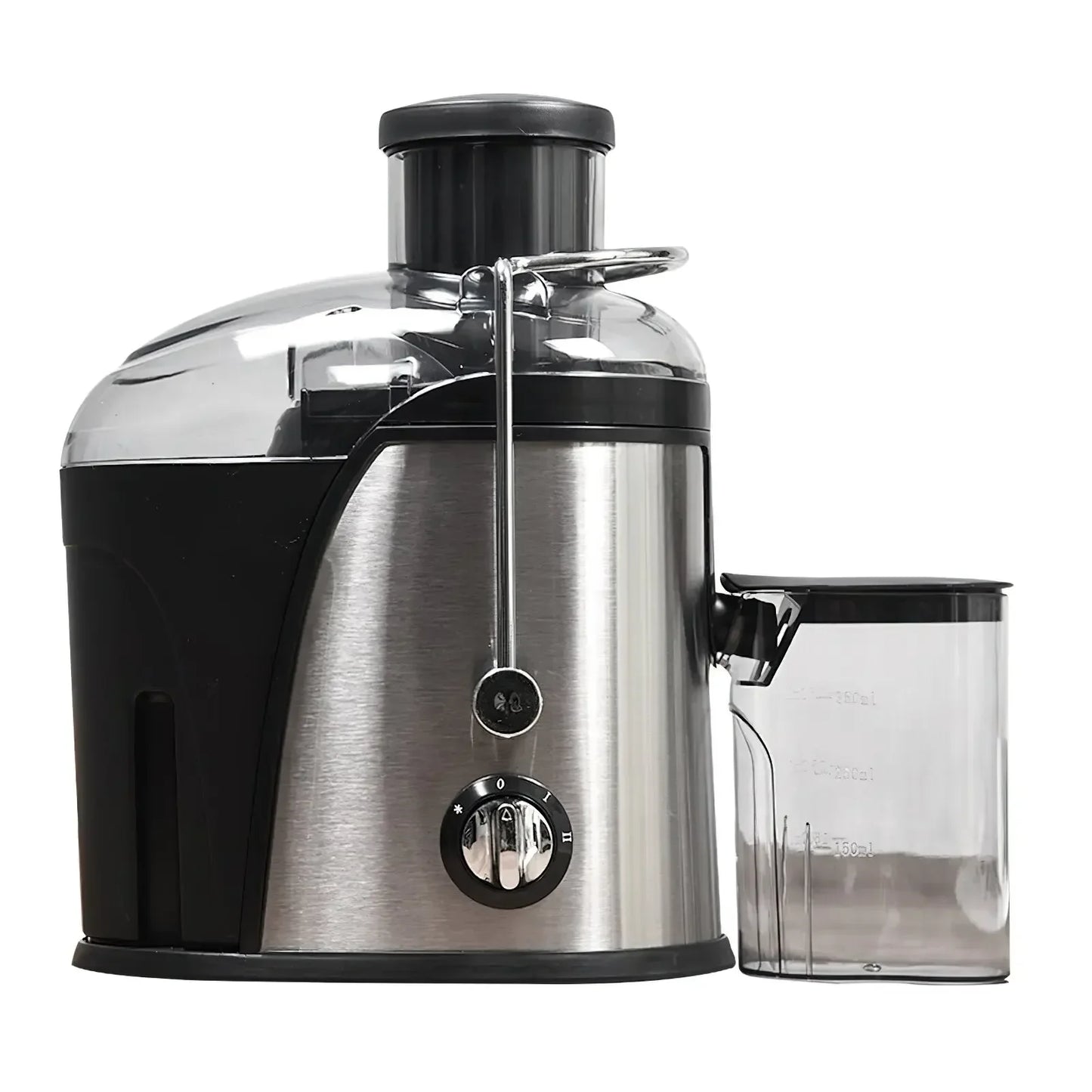 1.5L Stainless Steel Fruit Vegetable Centrifugal Juicer Auto Pulp Ejection, Wide Feeding Chute, High Efficiency Juice Extractor