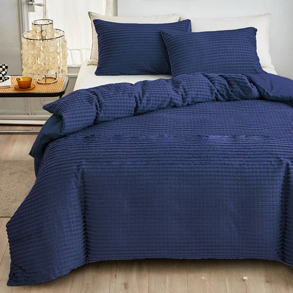 All Seasons Bohemia Duvet Cover Set Full Queen Size Bedding Set with Quilt Cover and Pillowcase Microfiber Hotel Comforter Cover