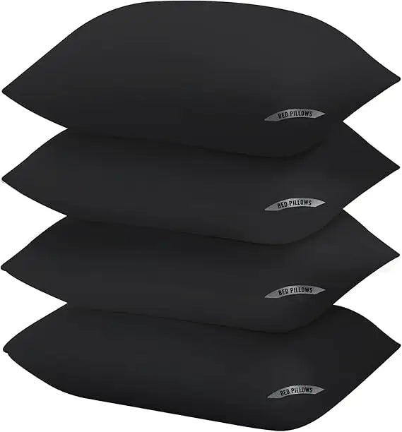 King Size Bed Pillows for Sleeping 4 Pack,Luxury Hotel Pillows,Comfortable and Supportive,Machine Washable,Suitable for Stomach