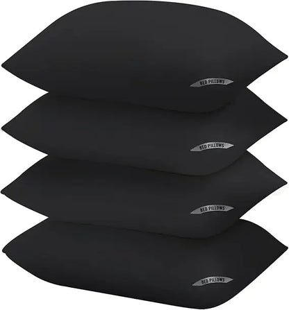 King Size Bed Pillows for Sleeping 4 Pack,Luxury Hotel Pillows,Comfortable and Supportive,Machine Washable,Suitable for Stomach