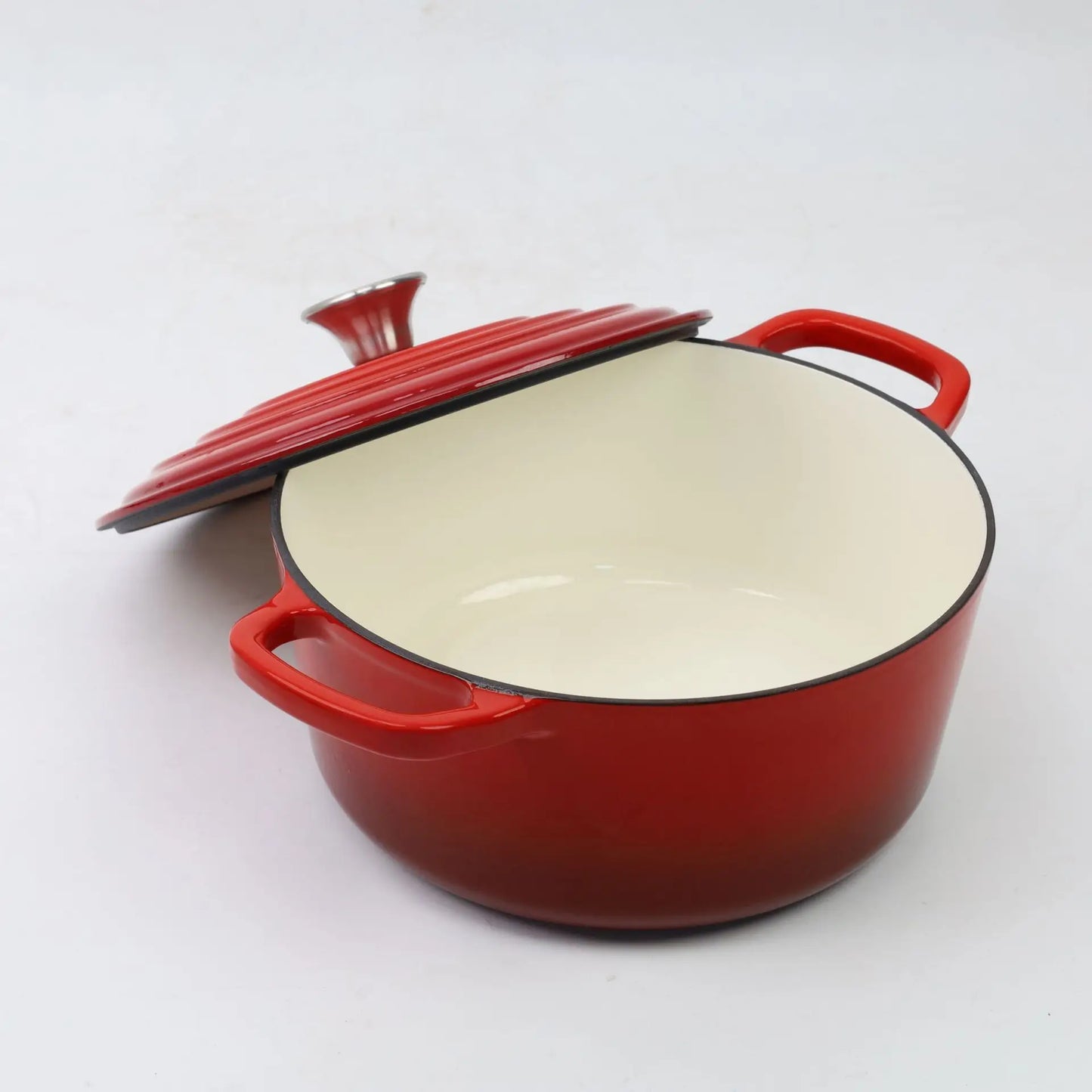 Multicolor Enamel Cooking Pot Casserole Set Cast Iron Cookware Set Induction Dutch Oven Casserole