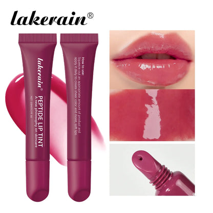 10ml Lip Glaze Moisturizing Jelly Lip Enrichment Oil Lasting Water Light Glass Lip Plump Oil Remove Line Lip Protection Serum