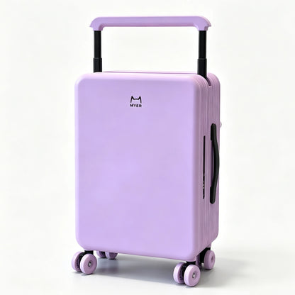 Multi-color Dopamine Fashion Suitcase Zipperless Travel Suitcase