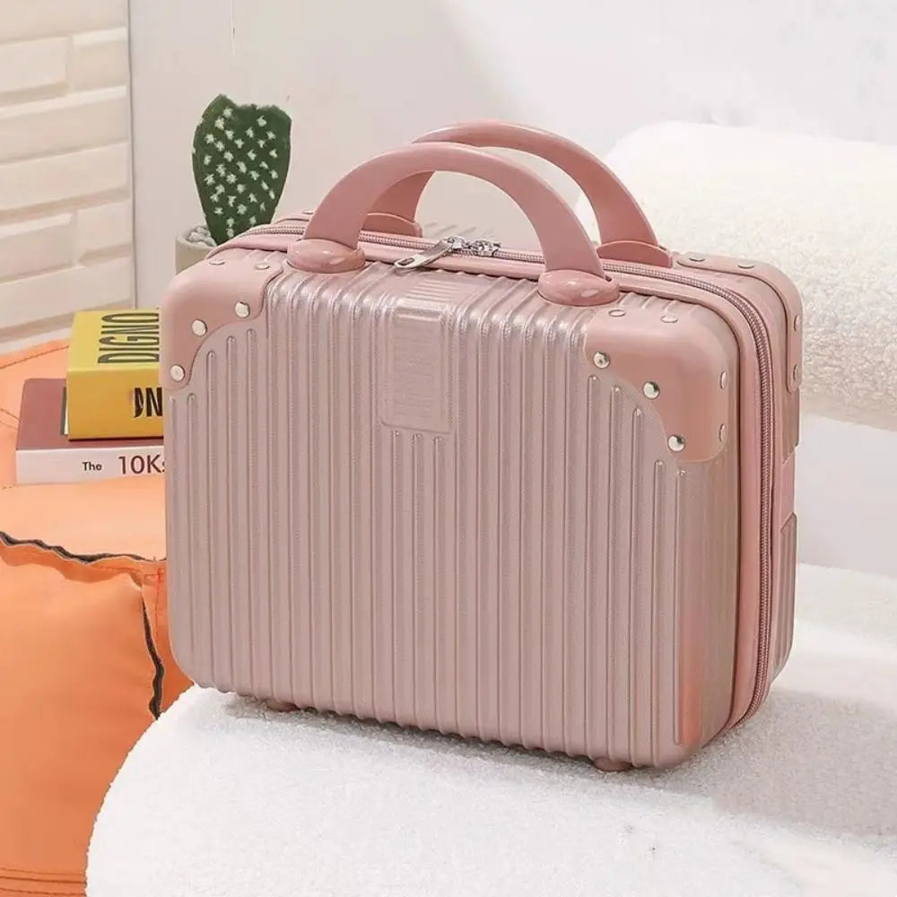 Hot Sales 14 inch Travel Suitcase Mini Hand Makeup Case Luggage Travel Cosmetic Box For Women