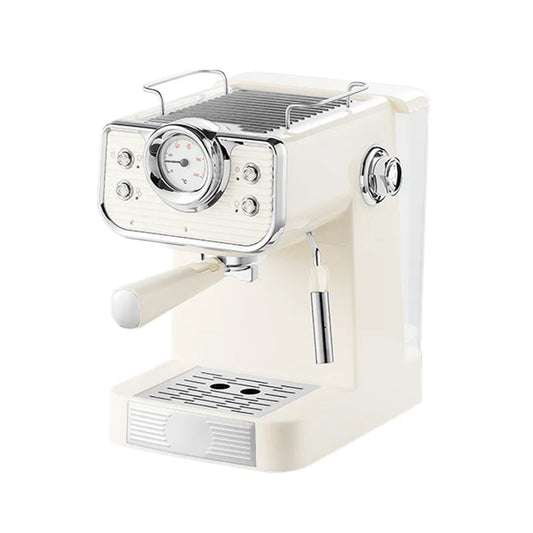Italian Semi-Automatic Coffee Machine Household Small 20Bar High Pressure Extraction Manual Steam Milk Foam Fast Heating