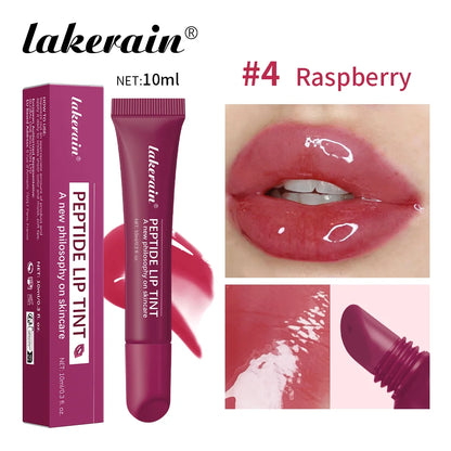 10ml Lip Glaze Moisturizing Jelly Lip Enrichment Oil Lasting Water Light Glass Lip Plump Oil Remove Line Lip Protection Serum