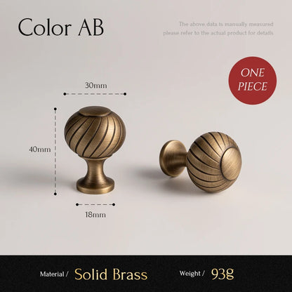 Santaya Brushed Antique Brass Handles Luxury Kitchen Cabinet Pull Wardrobe Dresser Drawer Knob Shell Handle Furniture Hardware