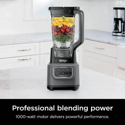 Proional 72 Oz Countertop Blender with 1000-Watt Base and Total Crushing Technology or-Smoothies, Ice and rozen ruit, Black (Ren