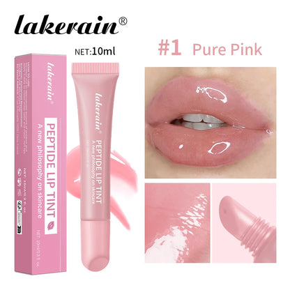 10ml Lip Glaze Moisturizing Jelly Lip Enrichment Oil Lasting Water Light Glass Lip Plump Oil Remove Line Lip Protection Serum