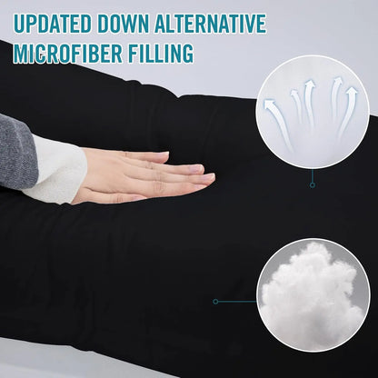 King Size Bed Pillows for Sleeping 4 Pack,Luxury Hotel Pillows,Comfortable and Supportive,Machine Washable,Suitable for Stomach