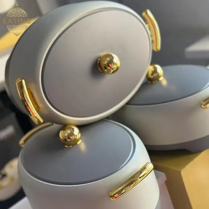 Wholesale Gift 3Pcs Set Thermal Hot Pot Containers Sets for Cookware 2.0L+2.5L+3.0L Food Casserole Food Warmers