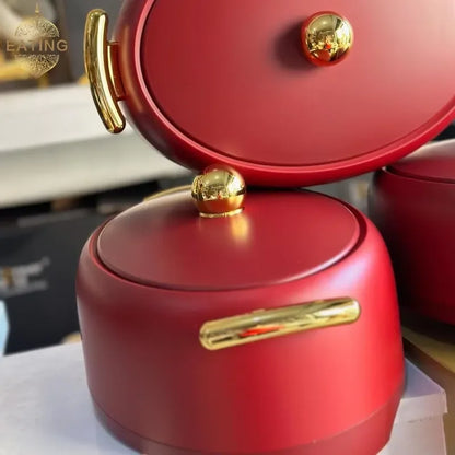 Wholesale Gift 3Pcs Set Thermal Hot Pot Containers Sets for Cookware 2.0L+2.5L+3.0L Food Casserole Food Warmers