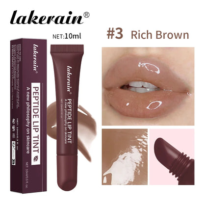 10ml Lip Glaze Moisturizing Jelly Lip Enrichment Oil Lasting Water Light Glass Lip Plump Oil Remove Line Lip Protection Serum