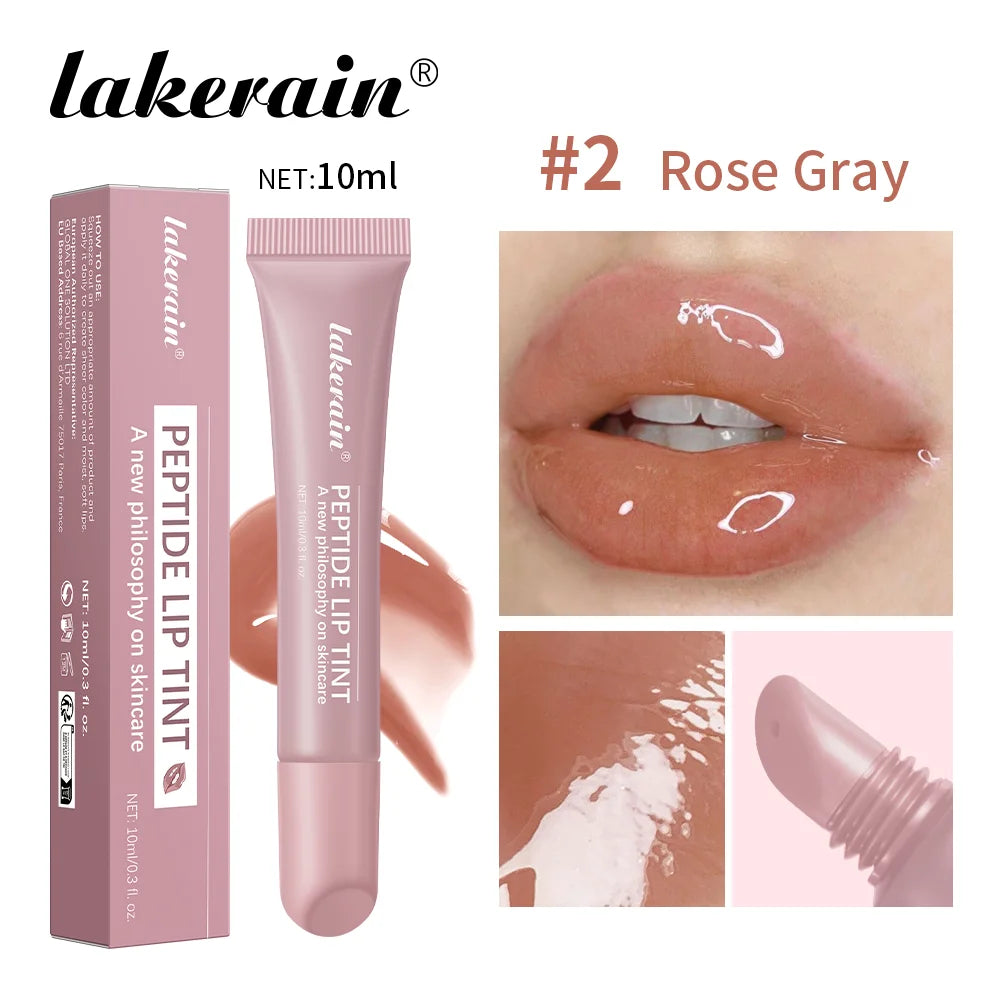 10ml Lip Glaze Moisturizing Jelly Lip Enrichment Oil Lasting Water Light Glass Lip Plump Oil Remove Line Lip Protection Serum