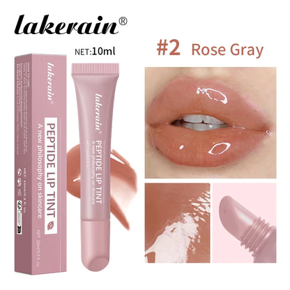 10ml Lip Glaze Moisturizing Jelly Lip Enrichment Oil Lasting Water Light Glass Lip Plump Oil Remove Line Lip Protection Serum