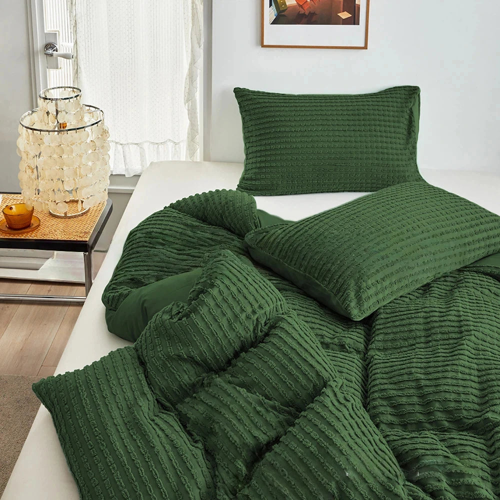 All Seasons Bohemia Duvet Cover Set Full Queen Size Bedding Set with Quilt Cover and Pillowcase Microfiber Hotel Comforter Cover
