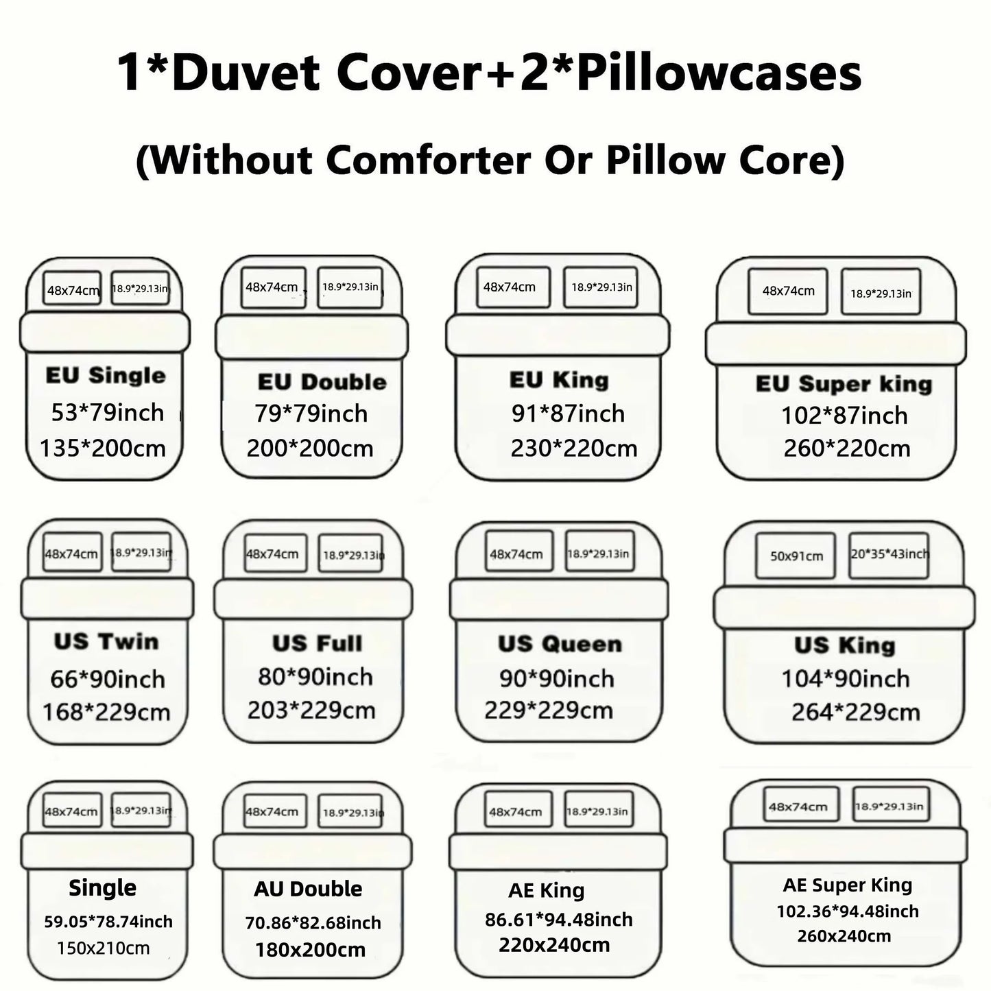 3pcs Stripe print Duvet Cover Set (1*Duvet Cover + 2*Pillowcase, Without Core),soft fabricBedding Set