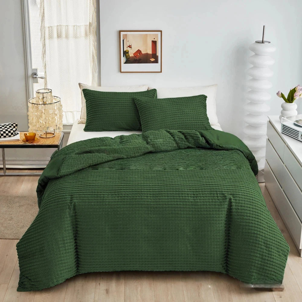 All Seasons Bohemia Duvet Cover Set Full Queen Size Bedding Set with Quilt Cover and Pillowcase Microfiber Hotel Comforter Cover