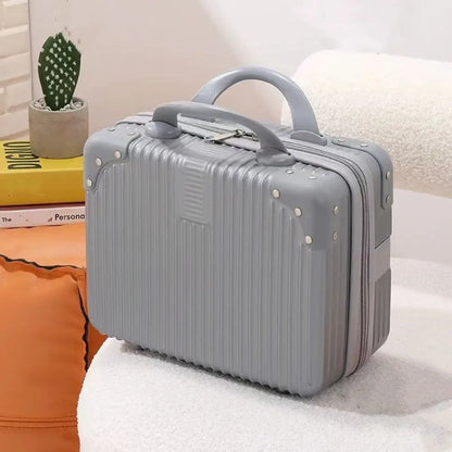 Hot Sales 14 inch Travel Suitcase Mini Hand Makeup Case Luggage Travel Cosmetic Box For Women