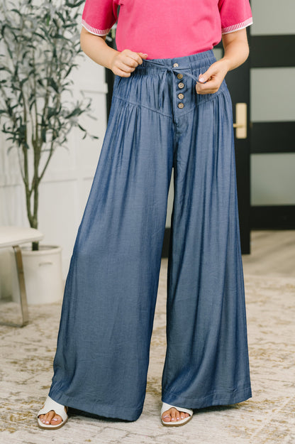 Stroll With a Friend Wide Leg Bottoms