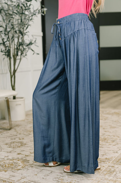 Stroll With a Friend Wide Leg Bottoms