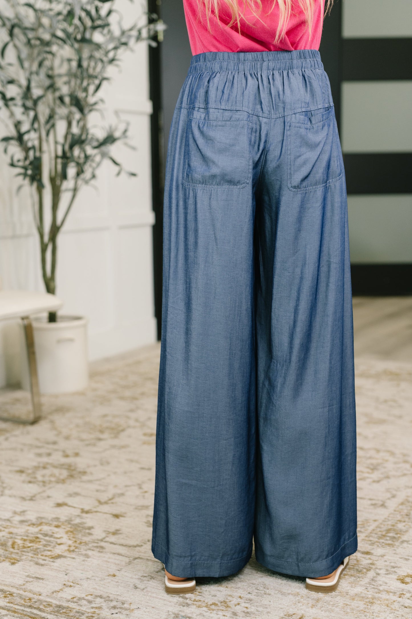Stroll With a Friend Wide Leg Bottoms