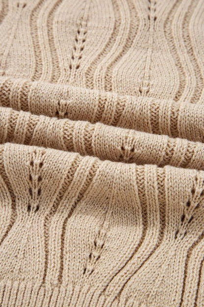 Abigail Lace Patchwork Sleeve Sweater - Blu Lotus Boutique