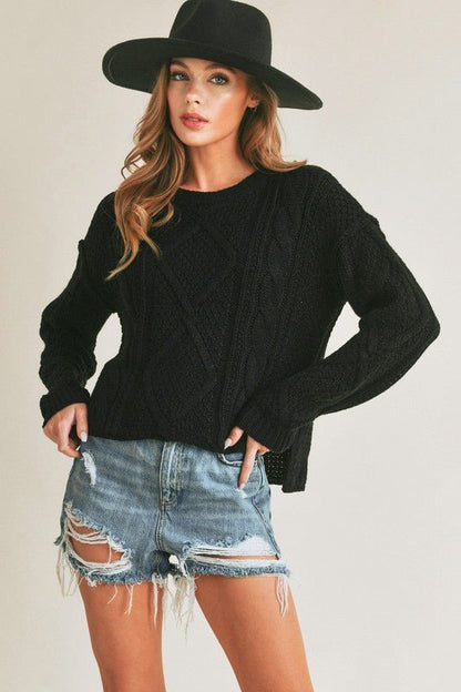 Adela Sweater - Blu Lotus Boutique