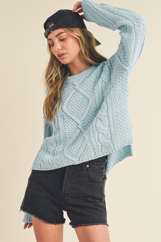 Adela Sweater - Blu Lotus Boutique