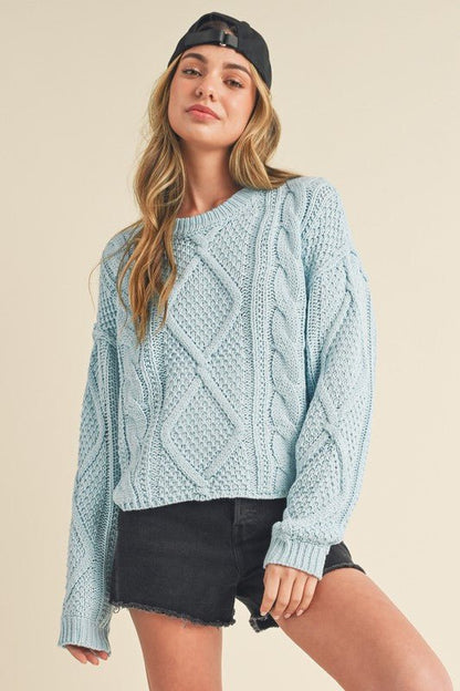 Adela Sweater - Blu Lotus Boutique