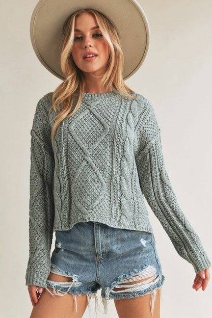 Adela Sweater - Blu Lotus Boutique