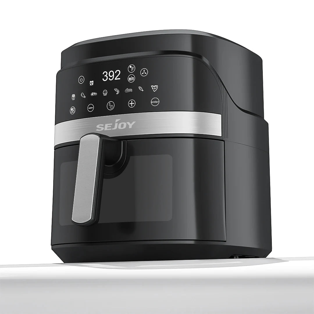 Air fryer 8 - in - 1,6L Electric Hot fryer Oven Oilless Cooker,Roast, Bake, Plus Bake, Dehydrate, and Keep Food Warm, 120V - Blu Lotus Boutique