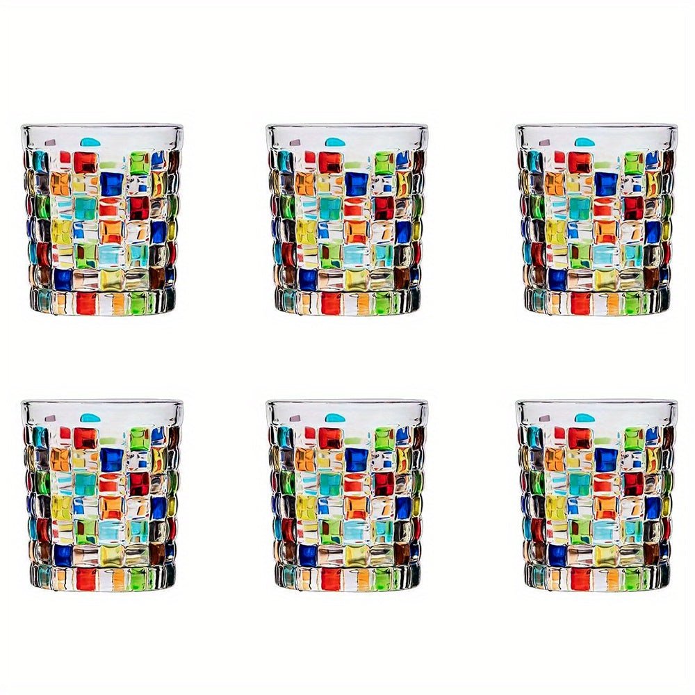 Artistic HandPainted Tumblers Vibrant Glassware Set - Blu Lotus Boutique